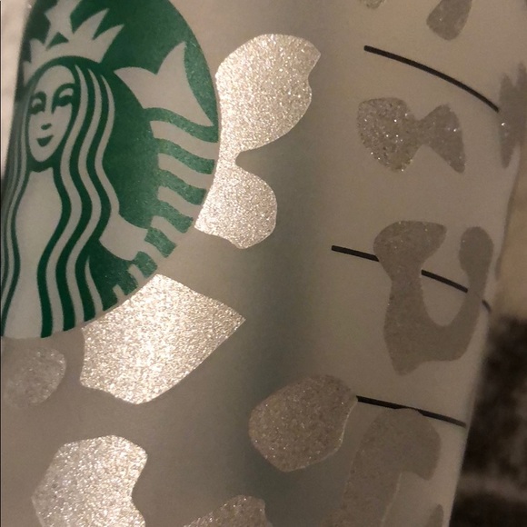 Starbucks Beautiful cheetah print custom cup - Picture 6 of 16